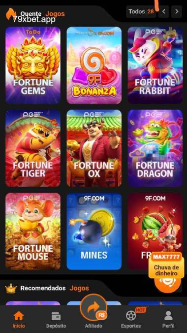 Aplicativo móvel 79XBET para iOS e Android